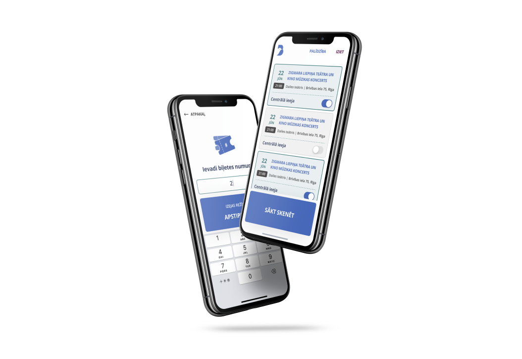 Ticket Scanning App for Biļešu Paradīze