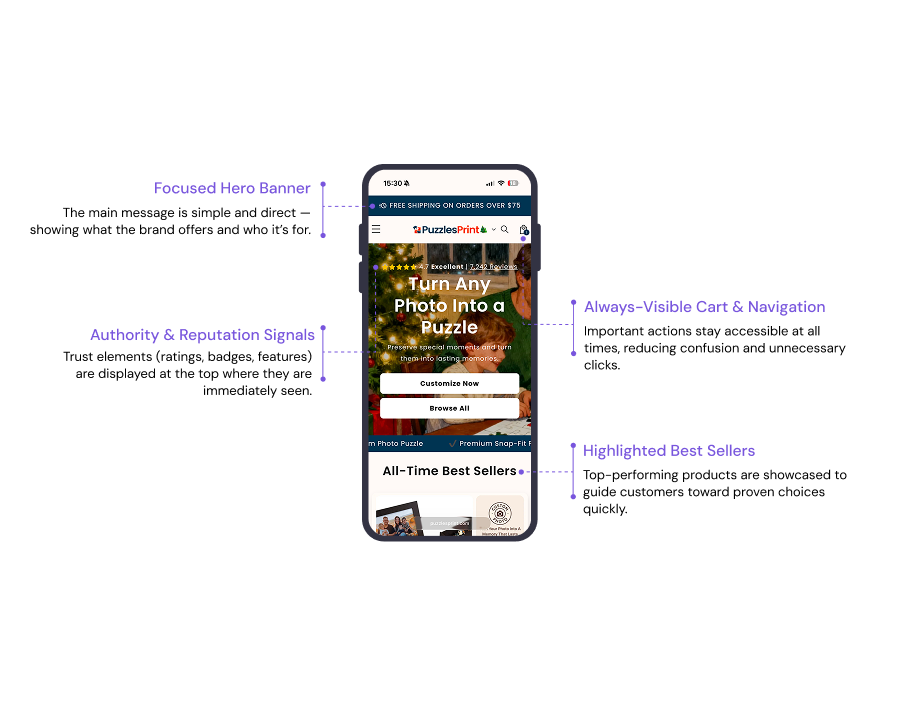 New PuzzlesPrint Home Page